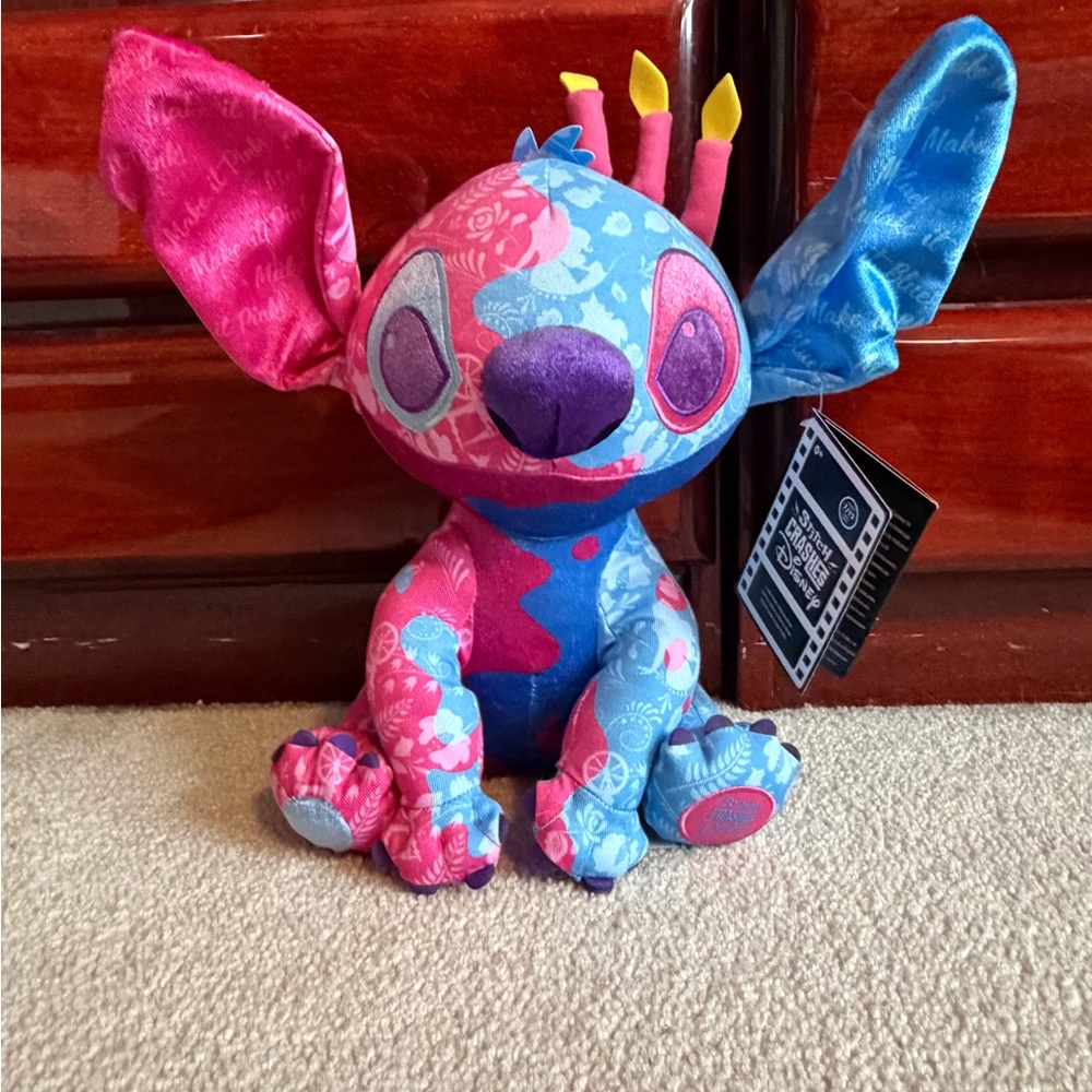 Disney Stitch Crashes Sleeping Beauty Plush - BNWT and rare!